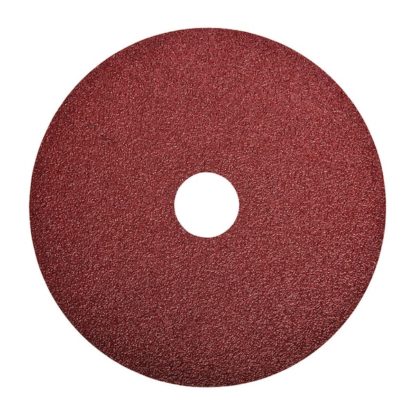 Norton Abrasives Norton 5 in. D X 7/8 in. Aluminum Oxide Fiber Disc 50 Grit 25 pc 07660701909 - main